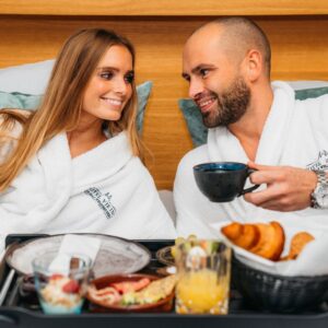 Brunch i sengen hos det bedste spa hotel i Danmark