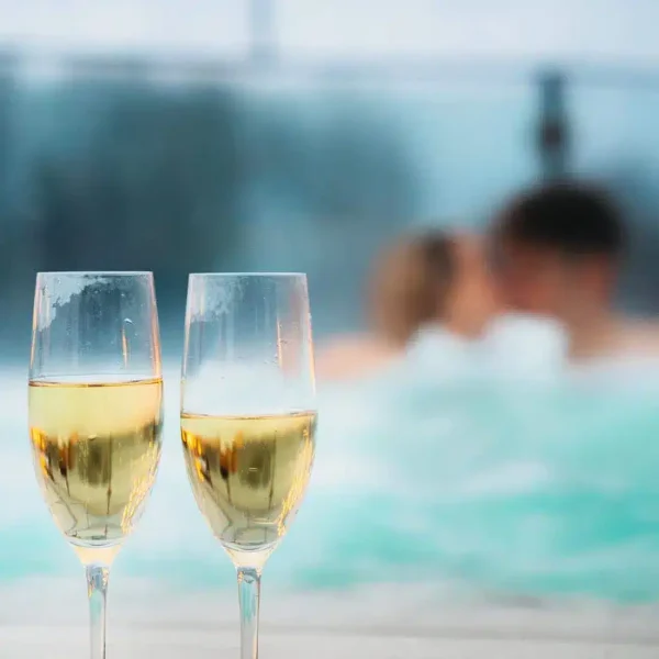 Saunagus hos Hotel Viking