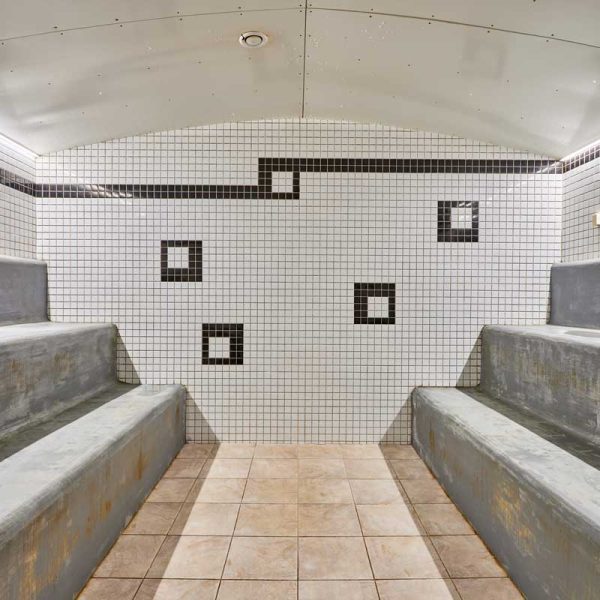 Dampbad hos Hotel Viking i Sæby, Nordjylland