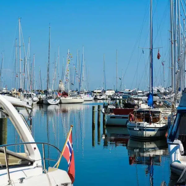 Sæby Havn i Nordjylland