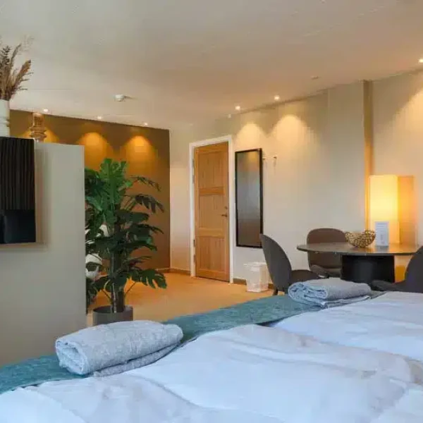 TV ved seng i værelse 103